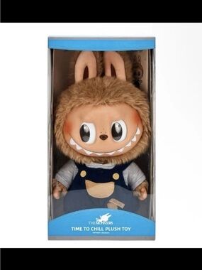 Time to Chill Plush Toy - Brown/Blue